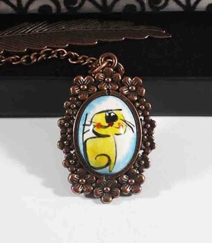 Adorable Cat Tile Bookmarks - 1