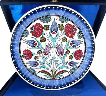 Anemone 30cm Iznik Tile Plate - 1