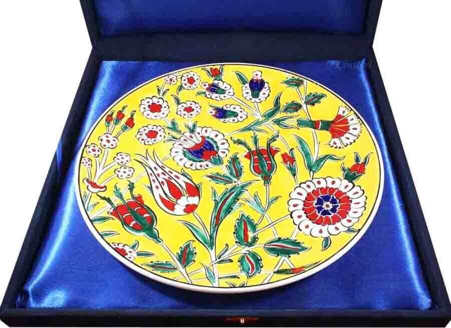 Assiette en céramique Iznik de 30 cm cadeau du professeur - 3