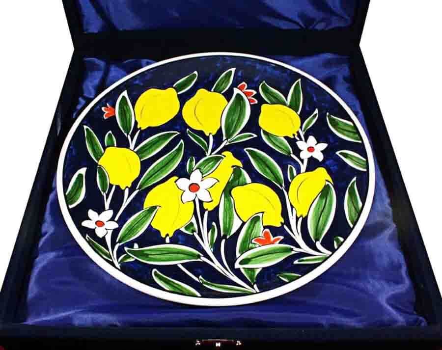 Assiette Iznik à motifs de citron - 3