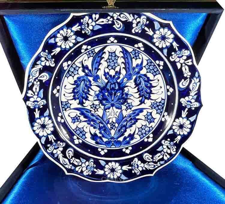 Assiette VIP VIP à l'étranger 30cm Iznik Pottery Assiette - 1