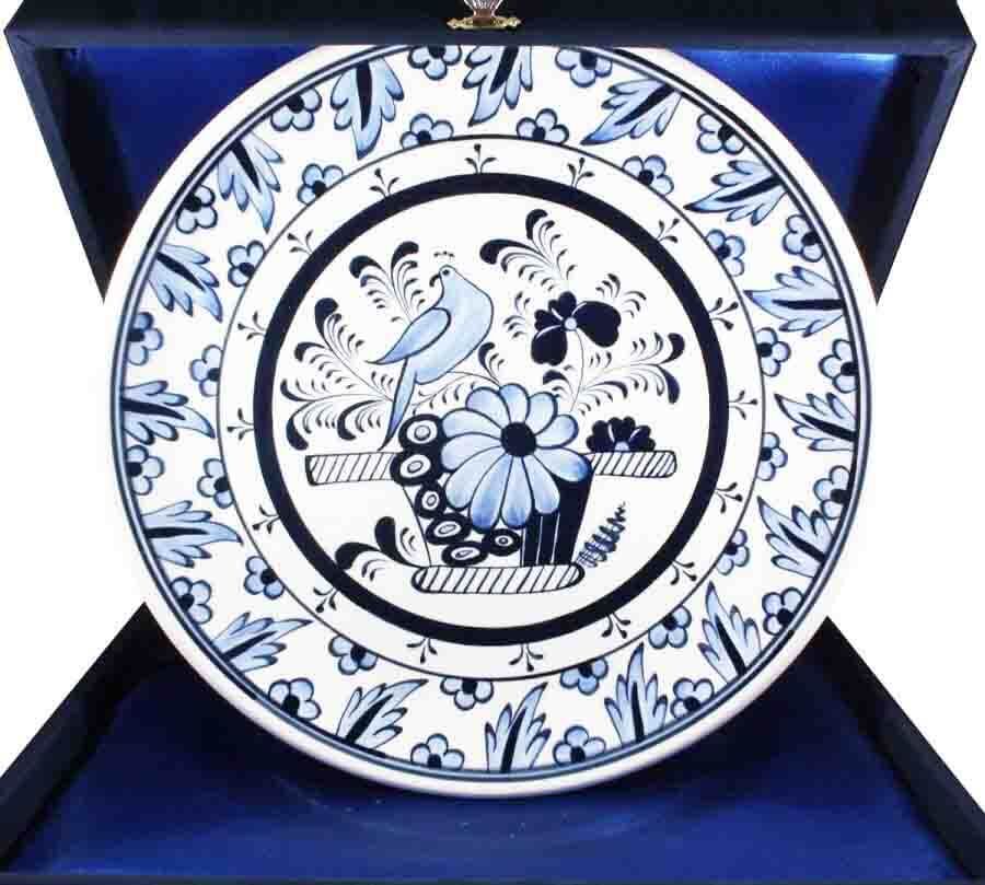 Bleu Blanc Iznik Plaque en céramique - 1