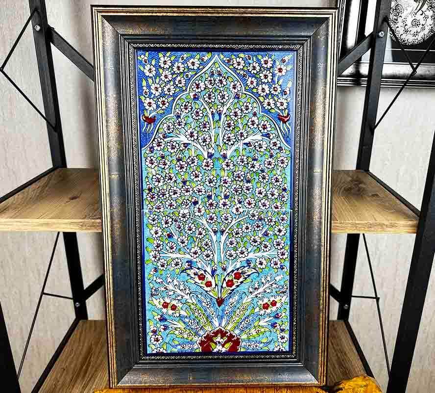 Blue Tree of Life Tile Board - 1