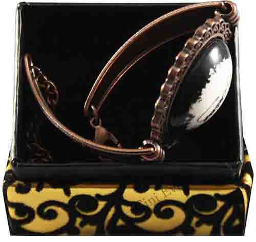 Bracelet de poterie signé de bord noir - 2