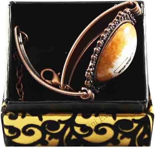 Bracelet de poterie signé Orange Edge Orange - 2