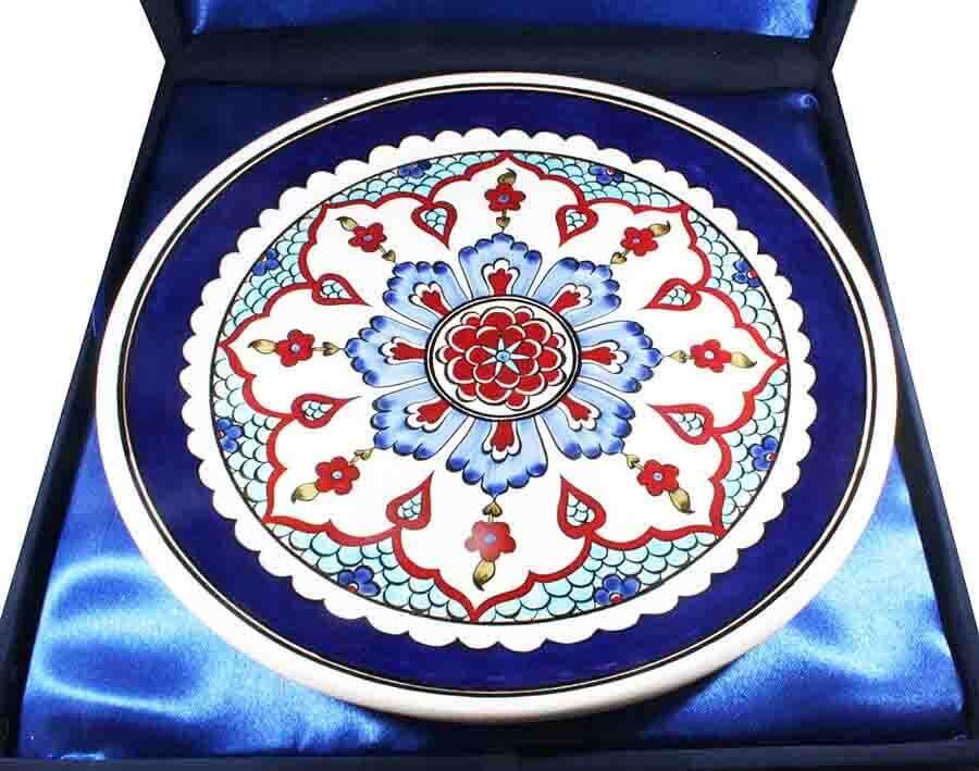 Cadeau de salutation vip iznik plaque 30cm - 3