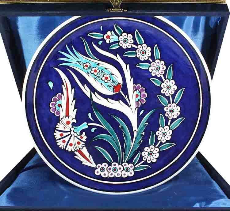 Cadeau d'entreprise 25cm VIP Iznik Pottery Assiette - 1