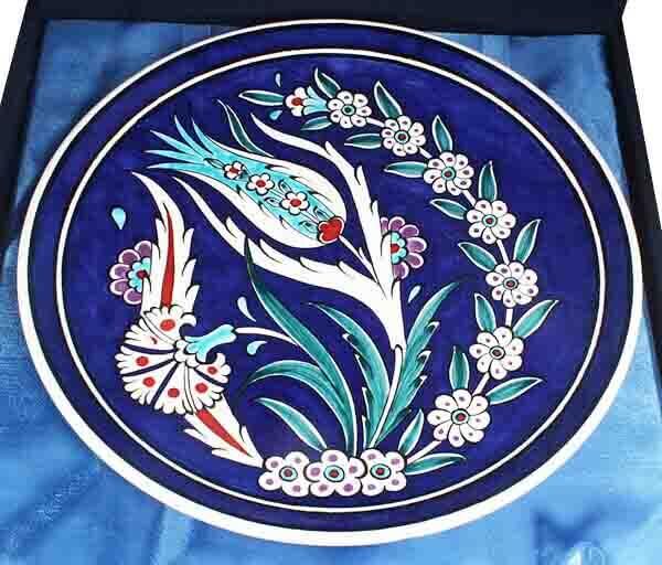 Cadeau d'entreprise 25cm VIP Iznik Pottery Assiette - 3