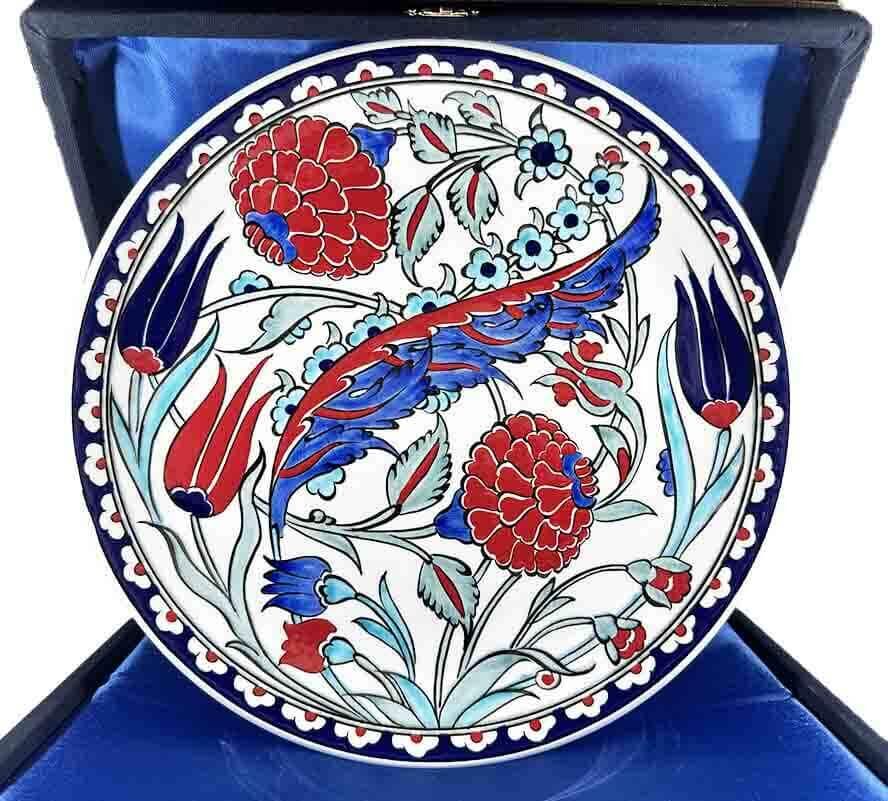 Cadeau du Nouvel An VIP Iznik Pottery Plate - 1