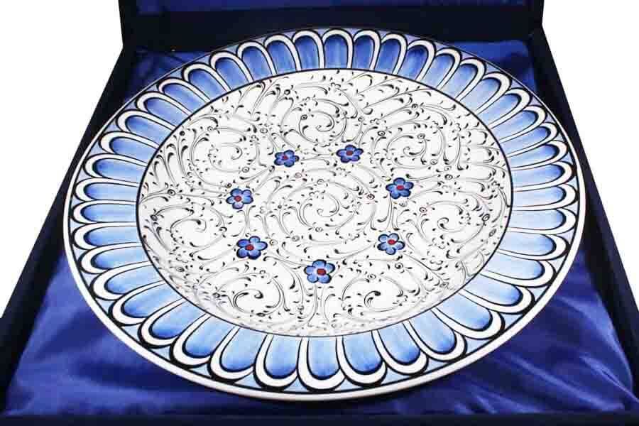 Cadeau traditionnel 30cm Iznik Pottery Assiette - 3