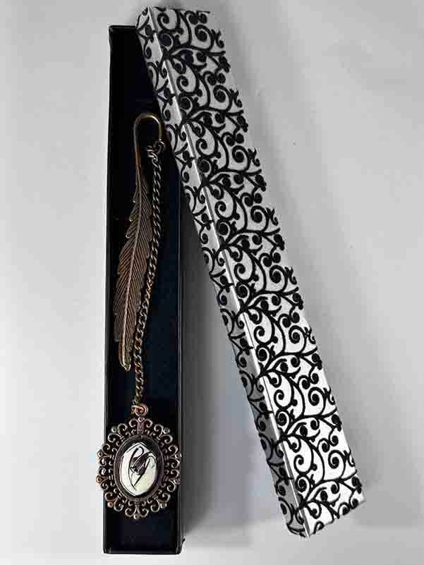 Ceramic Bookmark with Tulip Motif - 2