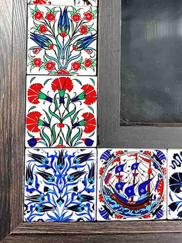 Ceramic tile tile mirror - 2