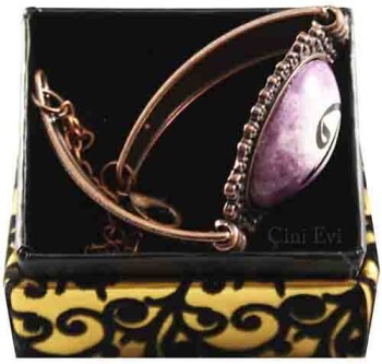 Chamomile frame, vav and elif patterned bracelet - 2