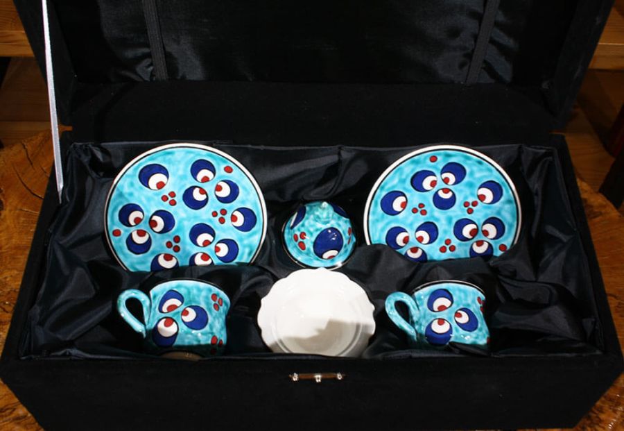 Çintemani Patterned Coffee Set VIP Gift - 2