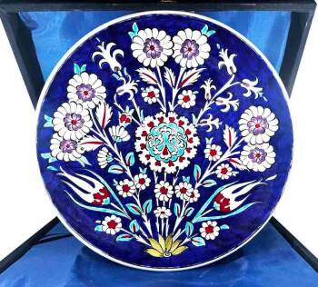 Corporate Gift Damascus Style Iznik Plate - 1