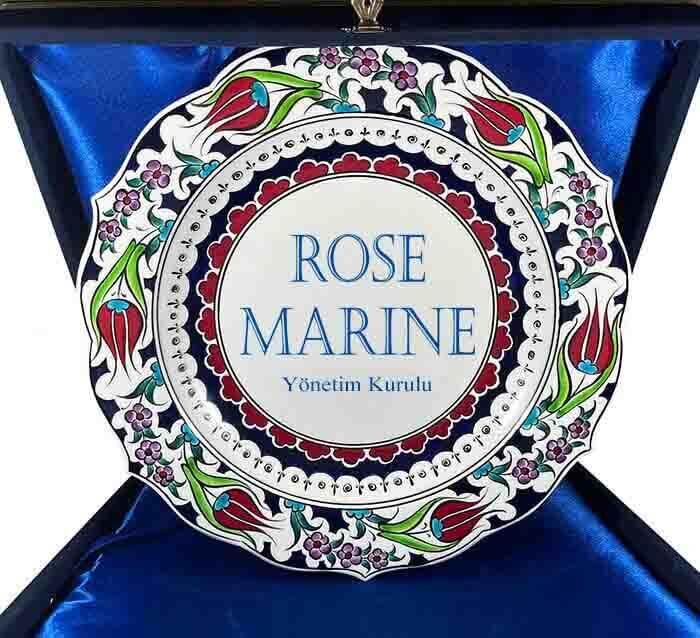 Custom Gift Iznik Pottery Plate - 2