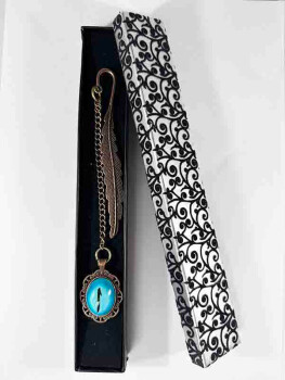 Elif Motif Iznik Ceramic Bookmark - 2