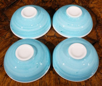 Fish patterned bowl set - 3