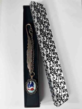 Galley Pattern Ceramic Bookmark - 2