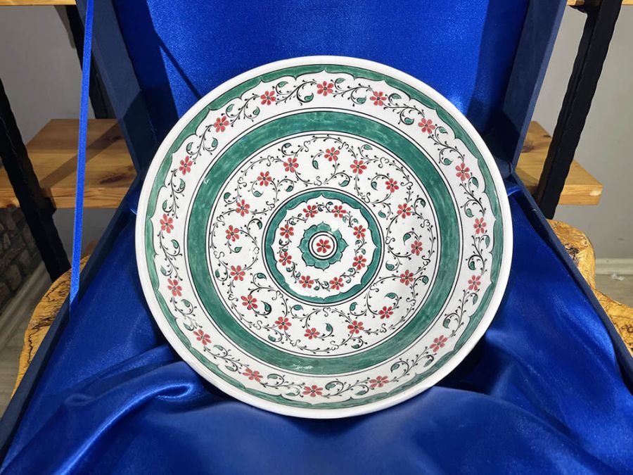  Golden Horn 30cm Iznik Bowl - 3