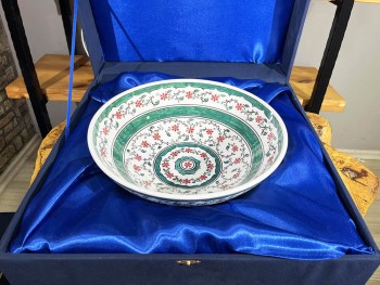  Golden Horn 30cm Iznik Bowl - 4