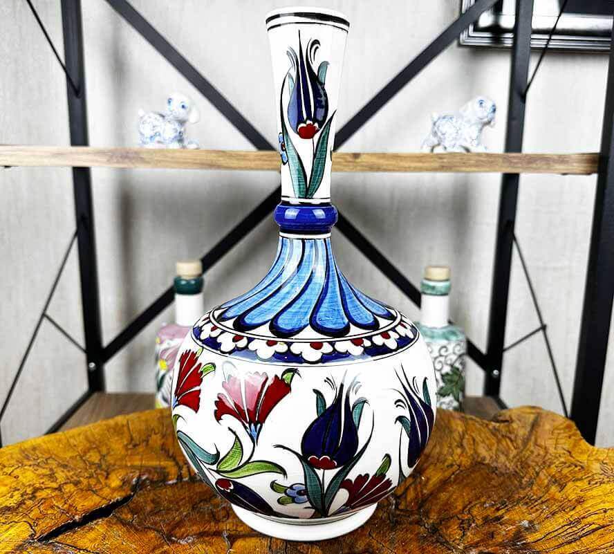 Gift for State Officials: İznik Tile Vase - 1