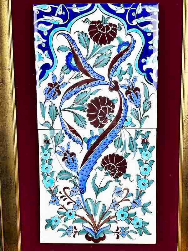 Iznik Tile Painting - 2