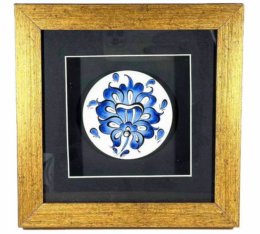 Kurumsal Hediye Lotus Motifli Plaket - 1