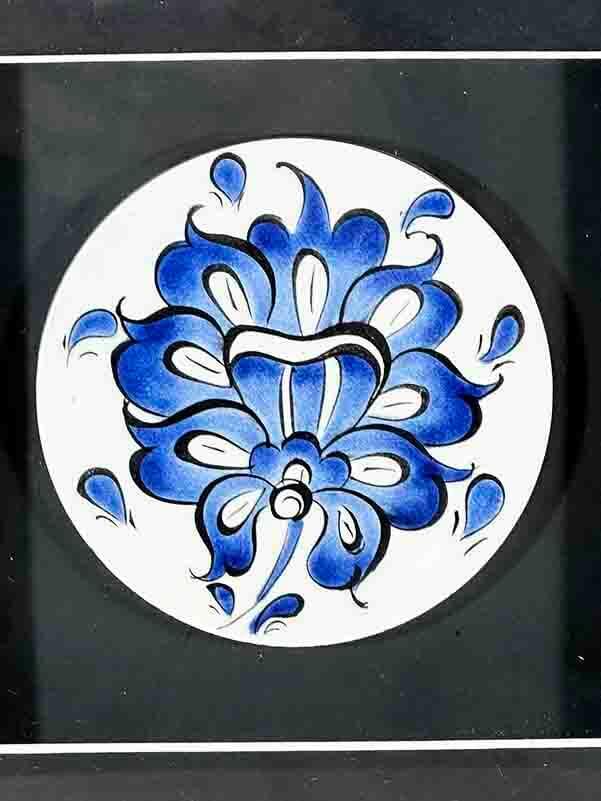 Kurumsal Hediye Lotus Motifli Plaket - 2