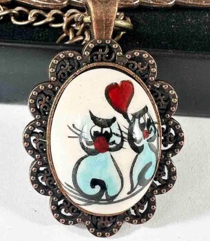 Loving Cats Bookmark - 1