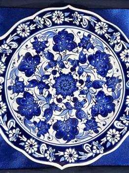 New Business Gift Iznik Pottery Plate - 3