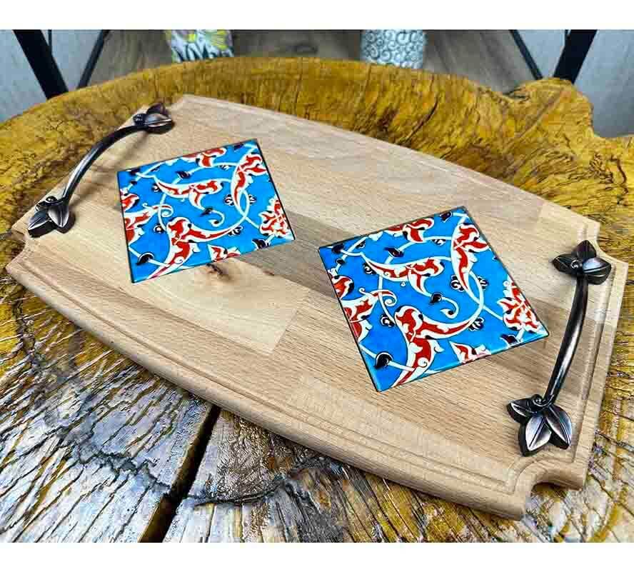 New Home Gift Wooden Tray - 1