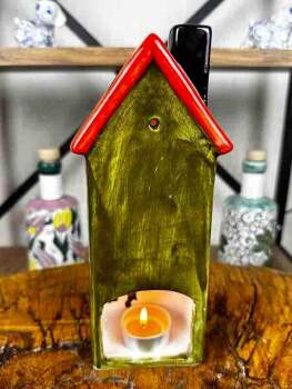 Night Light İznik Tile Candle Holder - 2