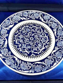 Opening / Ceremonial Gift Iznik Pottery Plate - 3