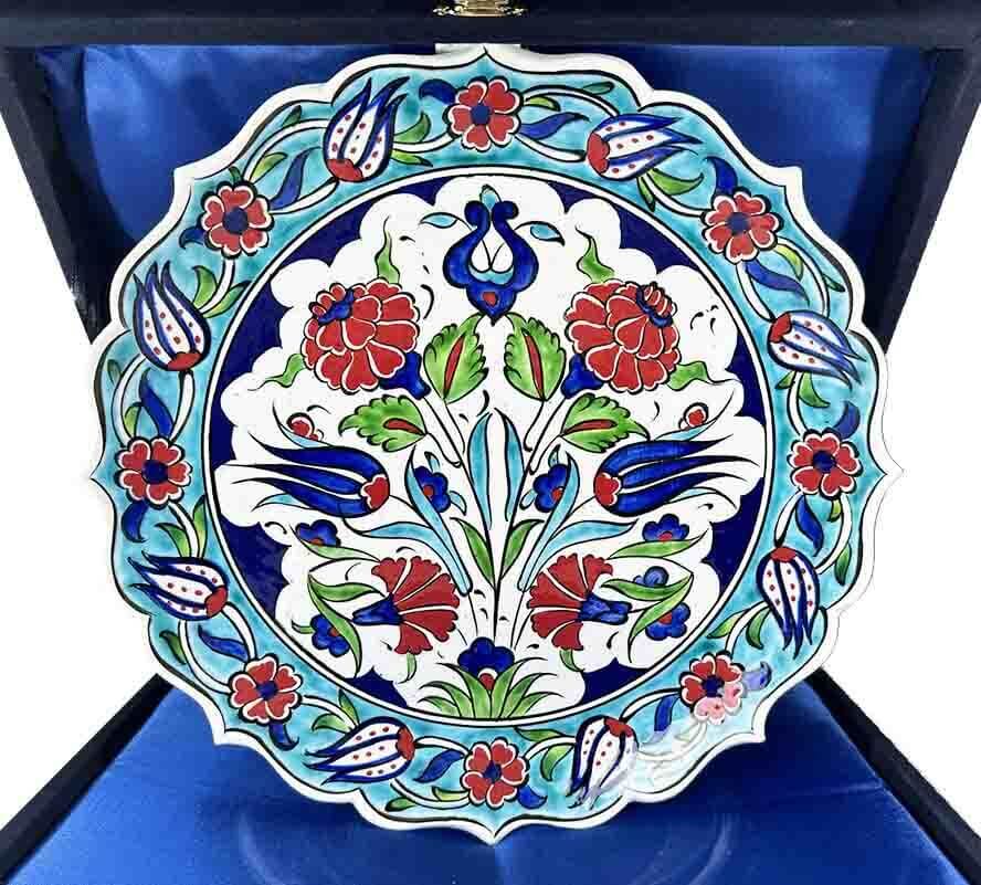 Private Garden 25cm Iznik Ceramic Plate - 1