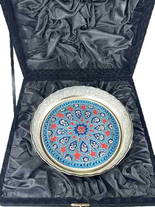 Silver Candy Bowl with Seljuk Star Design - 2