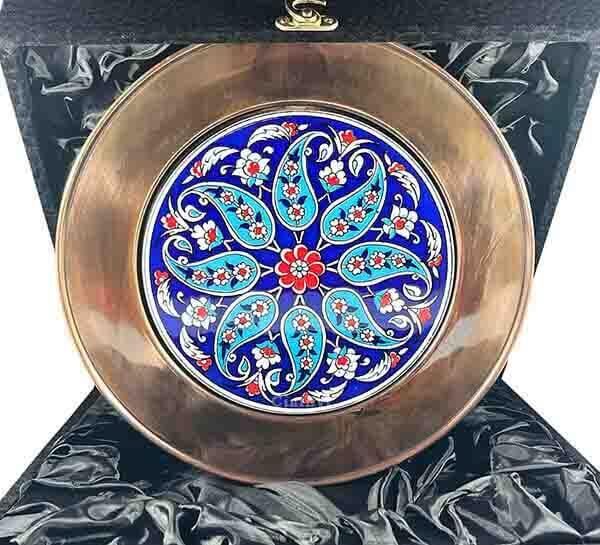 Special Gift, Copper Iznik Plate - 1