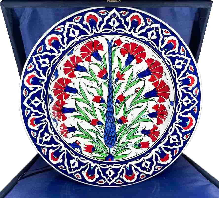 Thank You Gift 30cm Iznik Tile Plate - 1