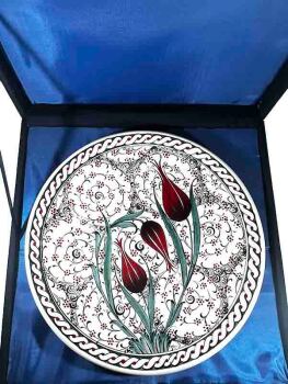 VIP Gift for Government Officials Iznik Tile Plate - 3