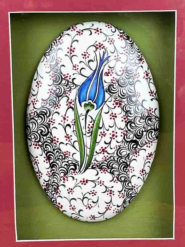 VIP Gift for Mayor Iznik Tiled Wall Hanging - 2