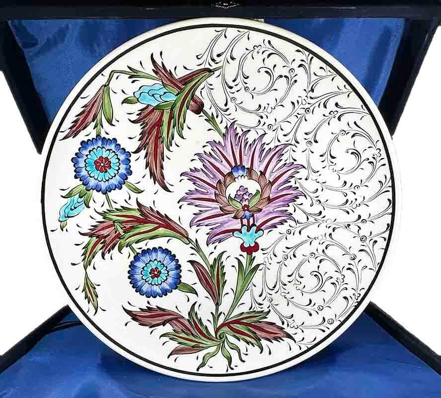 VIP Gift for Member of Parliament Iznik Tile Plate - 1